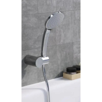  Set de duș Ideal Standard, Idealrain Soft cu pară, suport și furtun de duș, crom